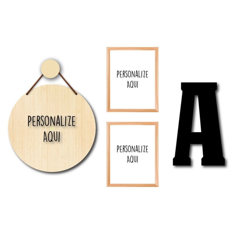 Kit - Personalize (4 Itens)