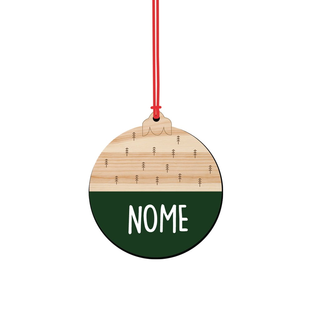 Bola de Natal - Colors (Personalizável)