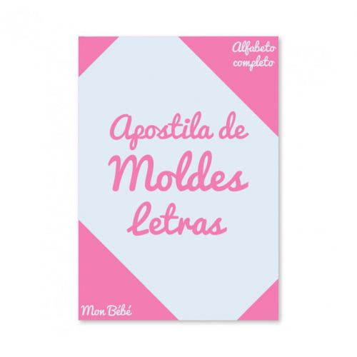 Apostila de Moldes - Letras (Produto Digital)