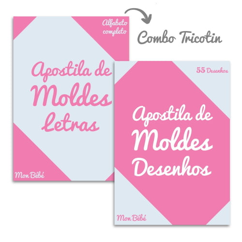 Combo Apostila de Moldes - Desenhos e Letras (Produto Digital)