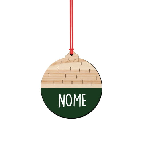 Bola de Natal - Colors (Personalizável)