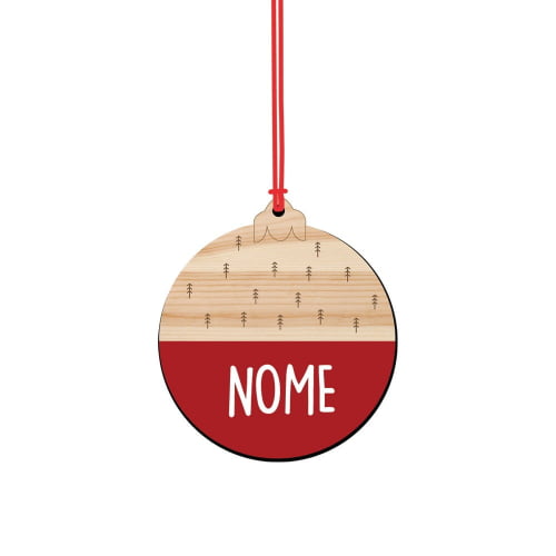 Bola de Natal - Colors (Personalizável)