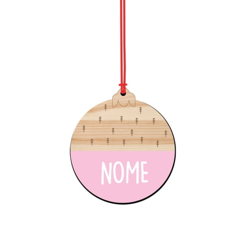 Bola de Natal - Colors (Personalizável)