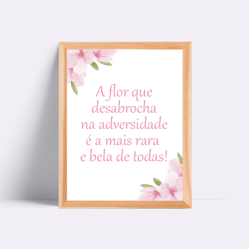 Quadro - Bela Flor