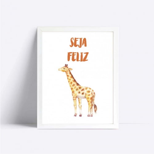 Quadro - Girafa Safári