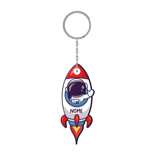 Chaveiro MDF - Astronautas