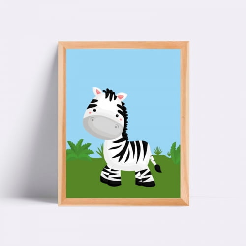 Quadro - Zebra Baby